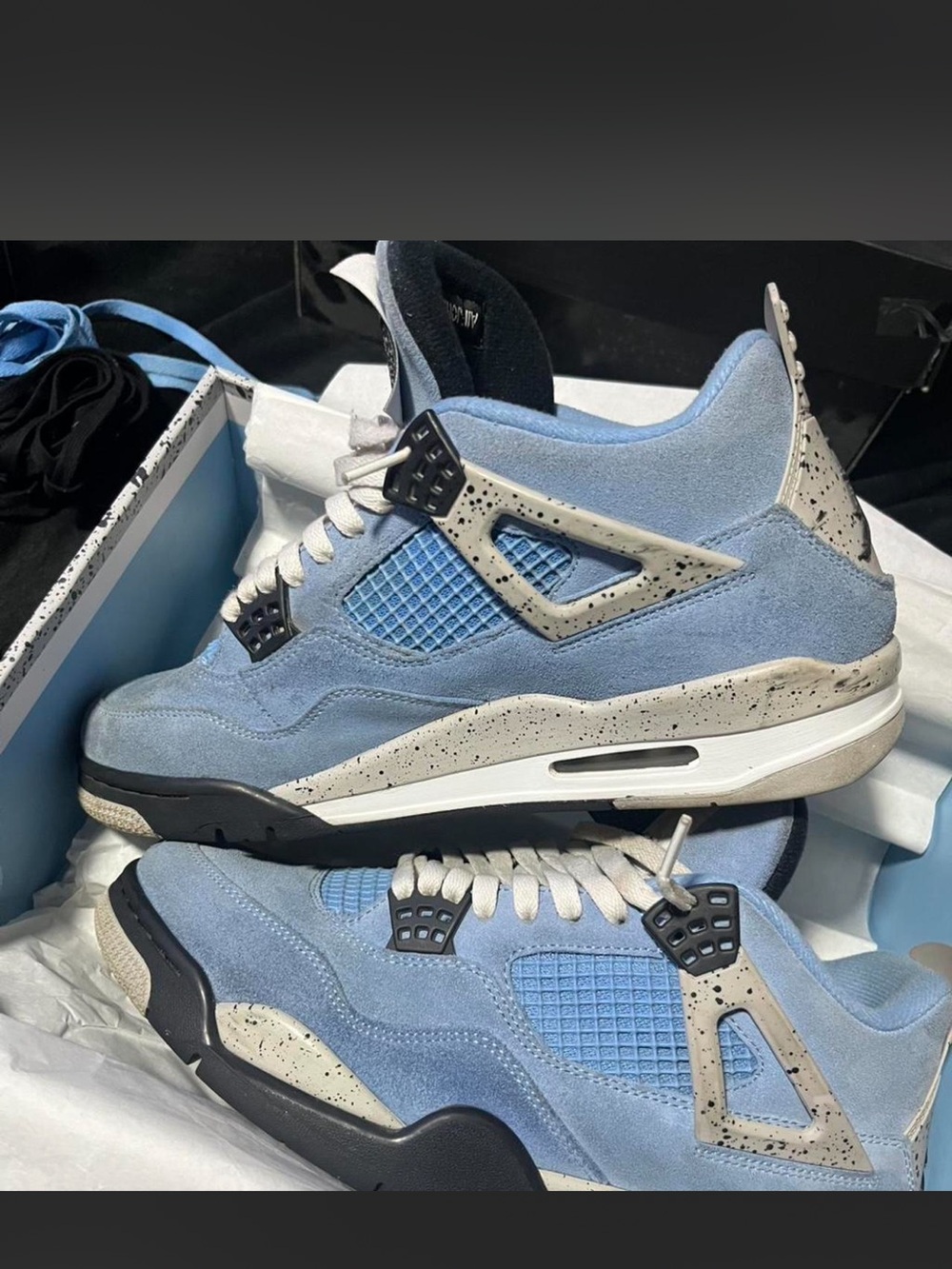 men’s unc 4 jordan’s